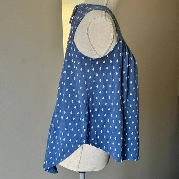 GAP Cotton Blend High-Low Sleeveless Top - Size XS - Picture 6 of 7